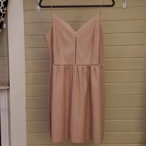 Blush Pink Zara A-line dress